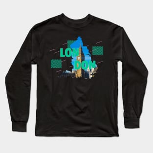 Colorful London Long Sleeve T-Shirt